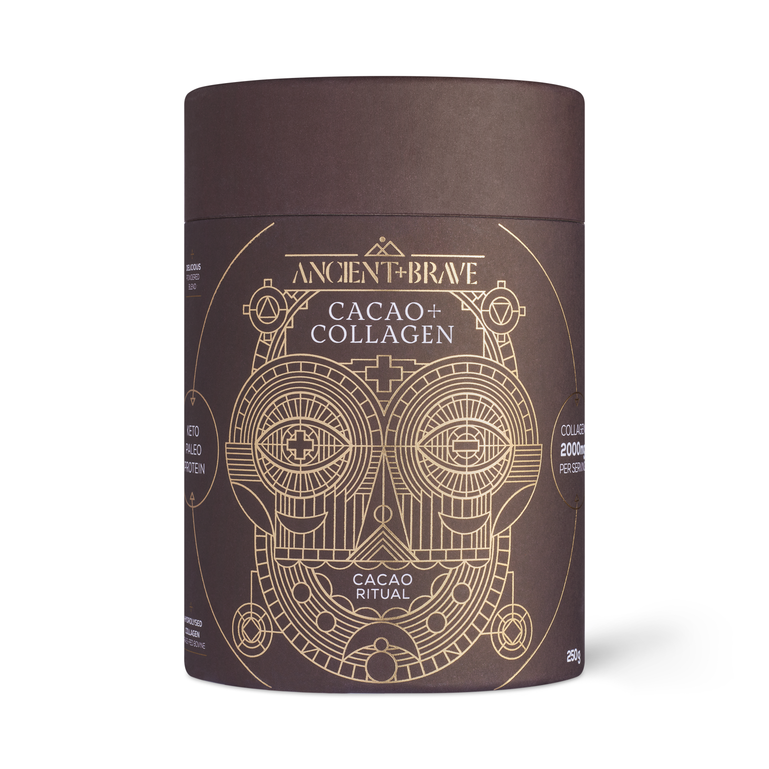 Cacao Collagen - Collagen Hot Chocolate - Ancient + Brave1 percent for the plant-image