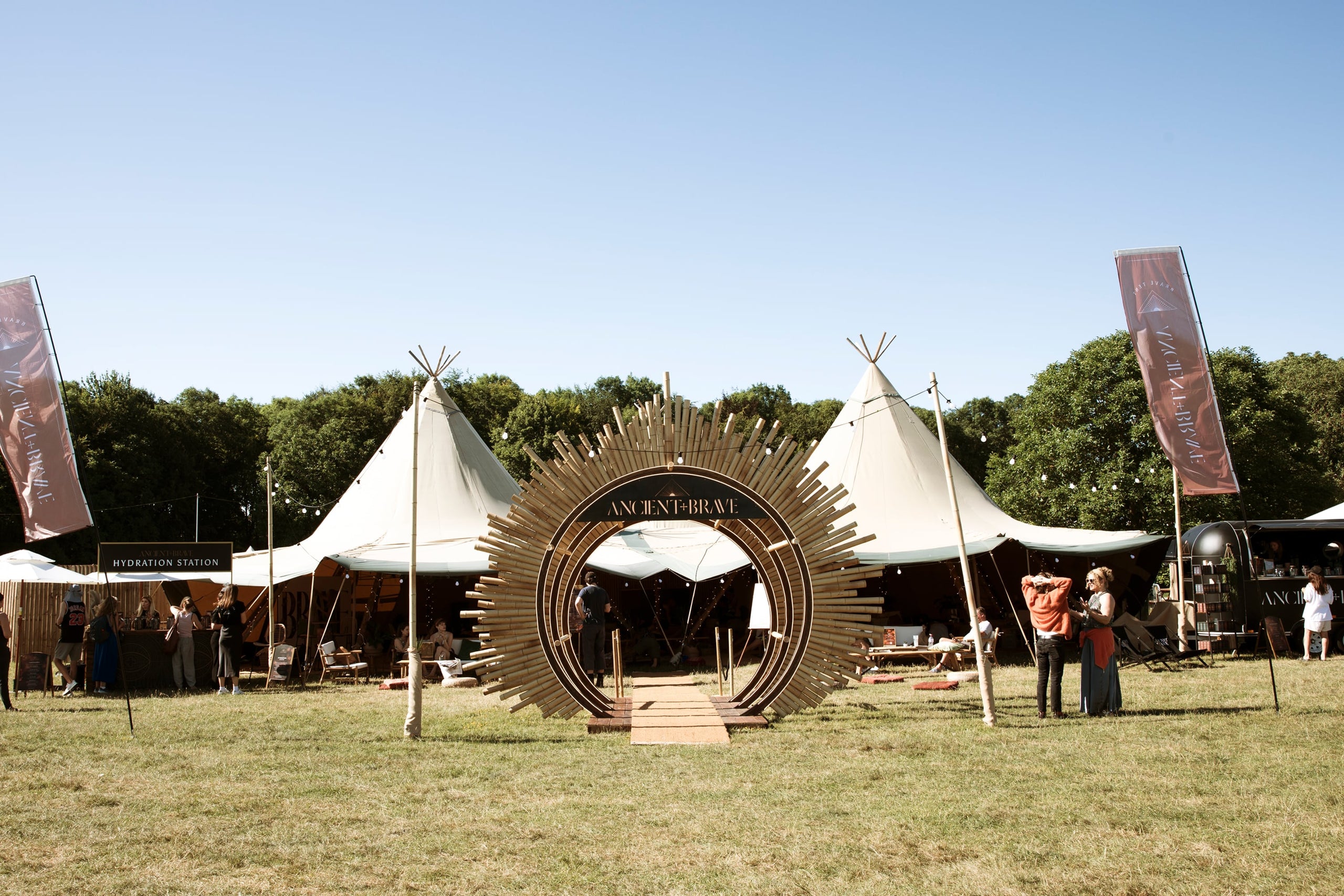 Welcome to The Brave Tent: Living bravely at Love Supreme