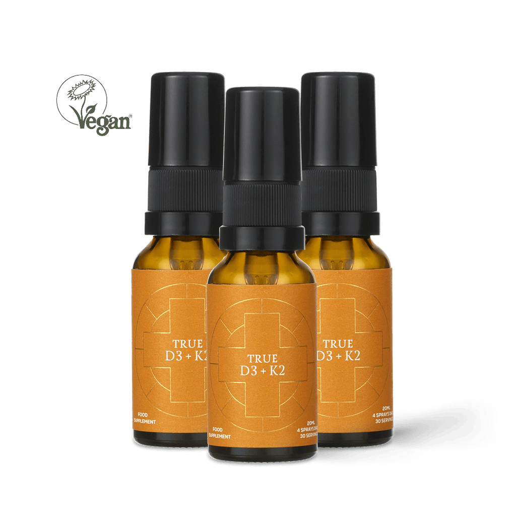 True Vitamin D3 + K2 3 Pack