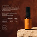 A brown bottle labeled Ancient + Brave True Vitamin D3 + K2 - 3 Pack rests on a rock, with text displaying its ingredients and nutritional information—including vitamin D3 and K2 content for optimal bone support, servings per container, and daily value percentages—set against a brown background.