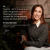 A woman sits on a green couch, smiling, with text beside her highlighting the bone support benefits of Ancient + Brave True Vitamin D3 + K2 – 3 Pack. The background features plants and framed artwork on the wall.