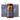 An amber glass bottle of Ancient + Brave's True Hydration electrolyte formula centered in front of two blue pouches, with a small Vegan logo above on a black background.